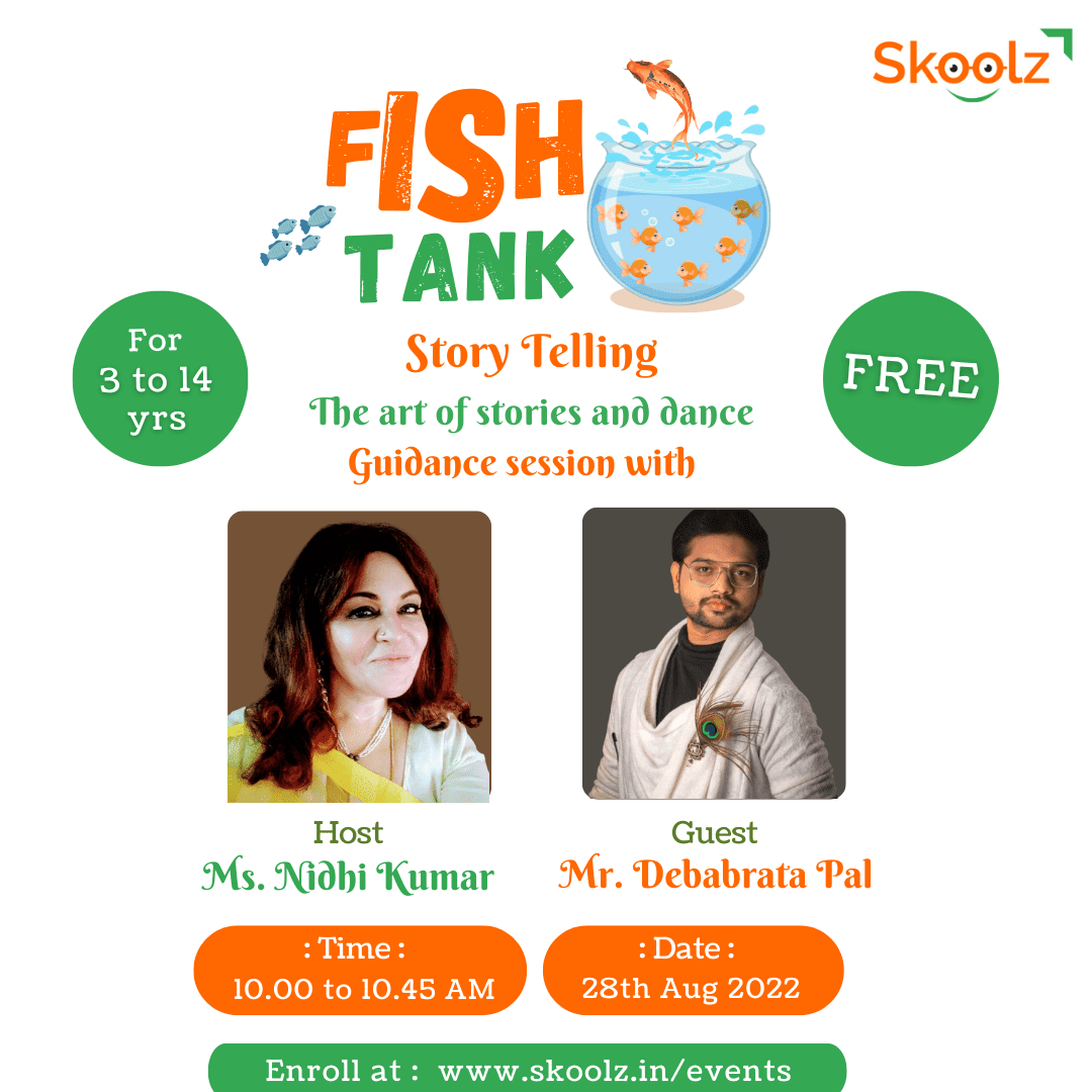 fish tank storytelling event with debabrata pal